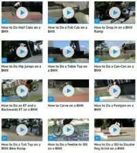BMX الدراجة الخدع Screen Shot 1