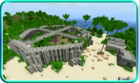 Abandoned Jurassic World Craft Map Minecraft PE Screen Shot 2