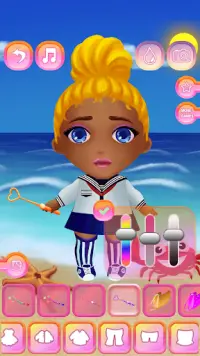 Süße Puppen Anziehen Spiele Screen Shot 1