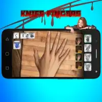 knife fingers game Screen Shot 6