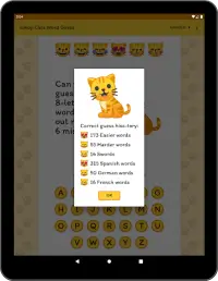 Emoji Cats Word Guess Screen Shot 23