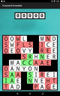 Crossword Scrambler Screen Shot 11