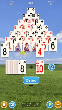 Pyramid Solitaire 4 in 1 Card Game Screen Shot 13