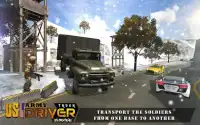 Caminhão Exército Condução Screen Shot 2