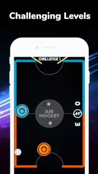 Air Hockey : Single, Multiplayer & Online Screen Shot 7