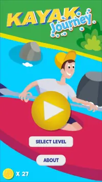 Kayak Journey - endless game Screen Shot 1