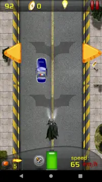 Bat Superhero Game: BatPod ride Screen Shot 1