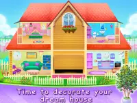 Doll House Decoration - Home Design Game for Girls Screen Shot 0