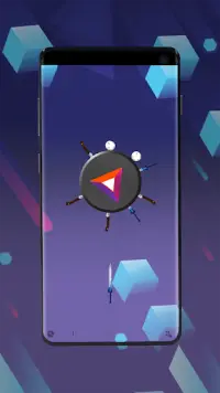 Crypto Slicer: Knife Hit, Play, & Collect Moons! Screen Shot 6