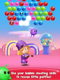 Gummy Pop: Bubble Shooter Game Screen Shot 19