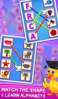 Matching Spelling And Object : Educational Game Screen Shot 1