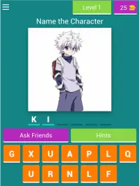 Hunter x Hunter Character Quiz Screen Shot 12