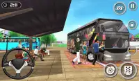 simulator bus pelatih 2018 - mengemudi bus seluler Screen Shot 11