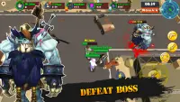 HEROES CLASH - PVP AND ZOMBIE Screen Shot 2