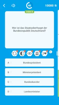 Neuer Millionär Quiz 2020 -  Quiz game in German Screen Shot 1