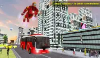 City Bus Driving: Superheroes Transport Simulator Screen Shot 13