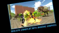 Robot vs Dinosaur Battle : Super City Rescue Screen Shot 1