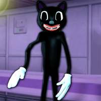 scary cartoon cat at an scp