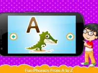 ABC PreSchool Kids  Phonics Learning Game Screen Shot 0