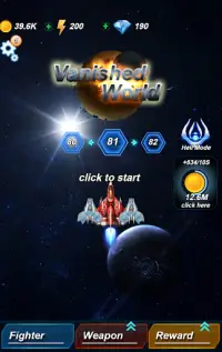 Vanished World-Infinite Galaxy Shooting Battle Screen Shot 2