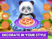 Kucharz kuchnia pizzy Panda gotowania Screen Shot 4