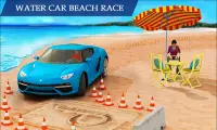 Water Car Racing Extreme Stunts Game Screen Shot 0