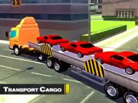 3D مدينة شاحنة بضائع النقل Screen Shot 9