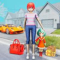 Anime Single Mom Family Sim 3D