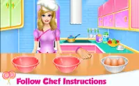 Lovely Rainbow Cake Cooking Screen Shot 2