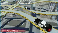 Cảnh sát xe stunts Screen Shot 0
