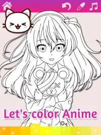 Anime Manga Coloring Pages wit Screen Shot 0