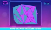 los triángulos - juego de rompecabezas Screen Shot 5