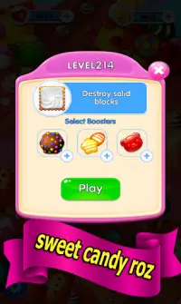 Sweet Candy Roz | Game Candy Screen Shot 1