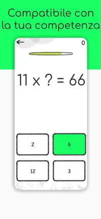 Giochi Matematici: Tabellina. Calcolo a mente Screen Shot 0