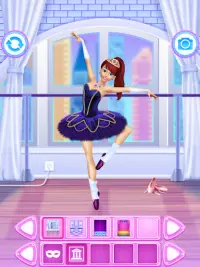 Одень балерину - Игры одевалки Screen Shot 11