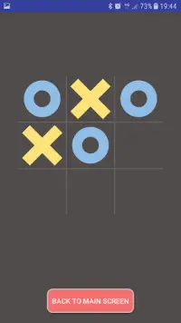 Tic Tac Toe Multiplayer (No internet) Screen Shot 3