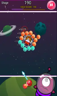 Bubble Monster Spinner Screen Shot 1