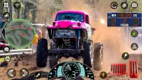 permain balap drag truk lumpur Screen Shot 3