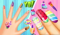 Giochi di trucco per unghie: Fashion girls giochi Screen Shot 7