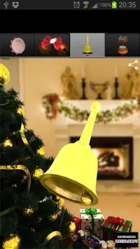 Kerstmuziek - tamboerijn, bel, jingle bells Screen Shot 3