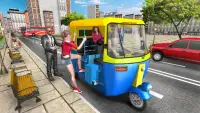 Modern Rickshaw Driving Games Screen Shot 1
