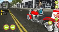 Moto Pizza Delivery Game Screen Shot 5