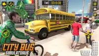 Modern Bus Coach Driving Games Screen Shot 18
