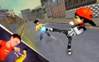 Kids Fighting Games - Gangster in Street Screen Shot 9