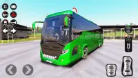 USA Otobüs simülatörü 2021 Araba oyunu Screen Shot 3