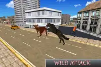 Wild Wolf Sim City Attack 3D Screen Shot 5