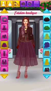 Glam Girl Fashion Shopping - Makeup and Dress-up Screen Shot 4