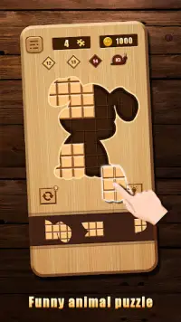 Wood Block-Block Puzzle Jigsaw Screen Shot 0
