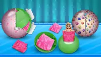 Toy Surprise Egg Doll Ball Pop Games Screen Shot 1