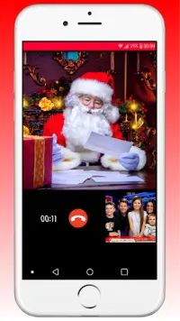 Call you Santa -Video Call from "Santa Claus" Screen Shot 1
